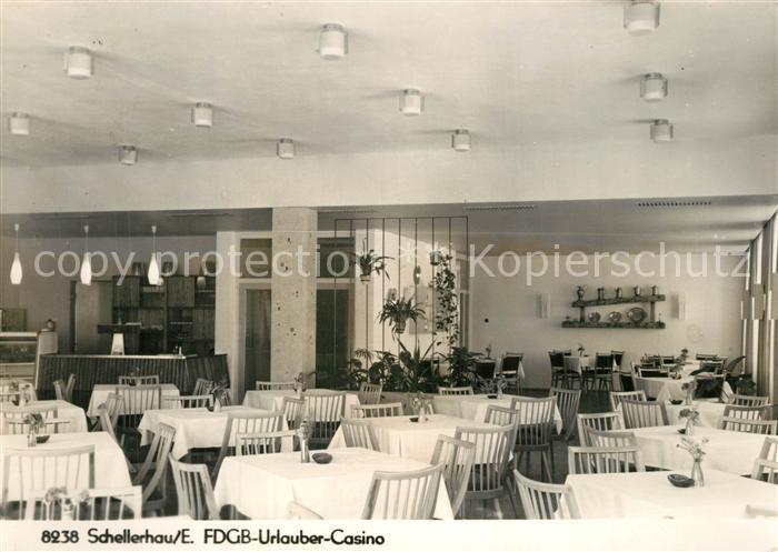 Schellerhau FDGB Urlauber Casino Restaurant