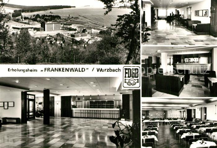 Wurzbach FDGB Erholungsheim Frankenwald