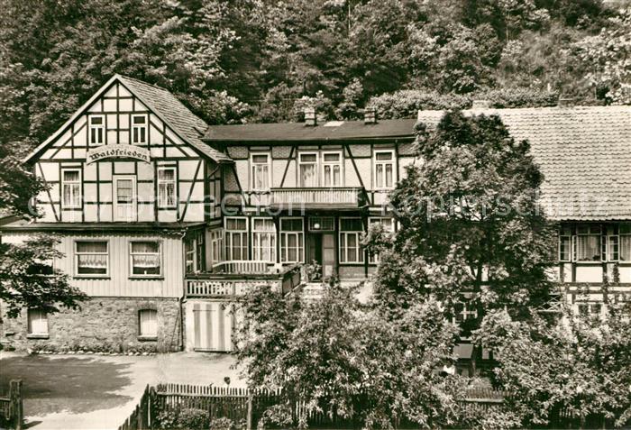 Altenbrak Harz FDGB Erholungsheim Waldfrieden