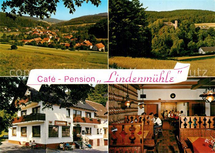 Wallenstein Cafe Pension Lindenmuehle Landschaftspanorama