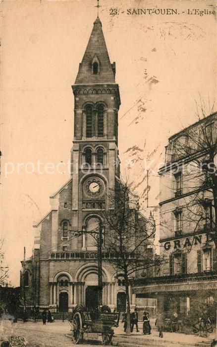 Saint-Ouen Seine-Saint-Denis Eglise