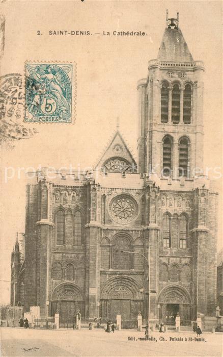 Saint-Denis Seine La Cathedrale