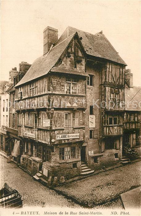 Bayeux Maisonde la Rue Saint Martin