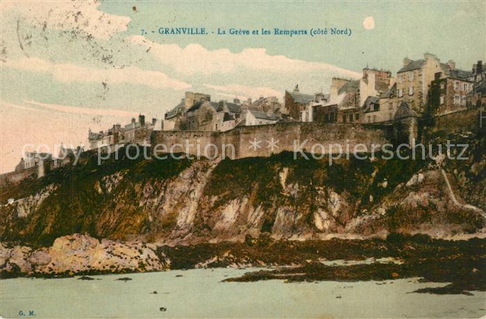 Granville Manche La Greve et les Remparts