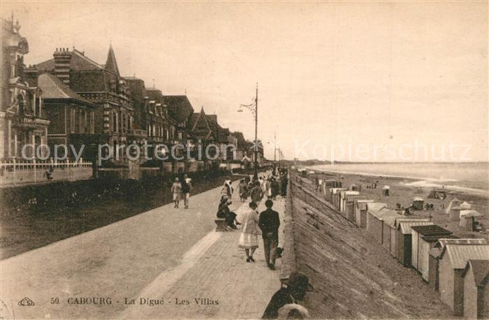 Cabourg La Digue Les Villas