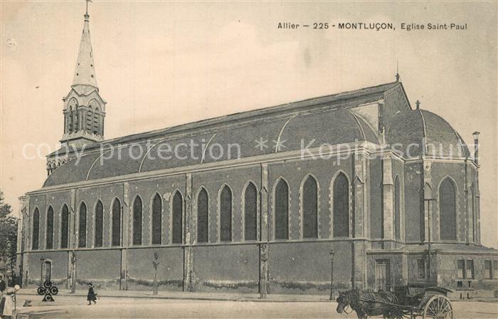 Montlucon Eglise Saint Paul