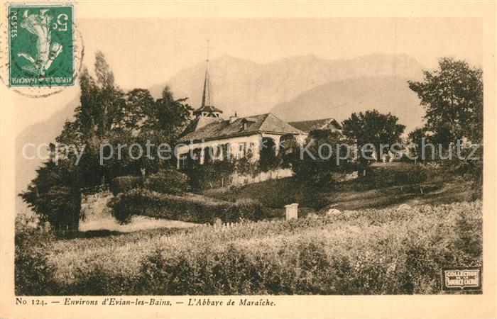 Evian-les-Bains Haute Savoie Abbaye de Maraiche