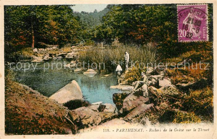 Parthenay Rochers de la Greve sur le Thouet