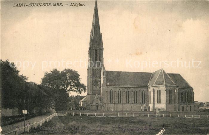 Saint-Aubin-sur-Mer Seine-Maritime Eglise