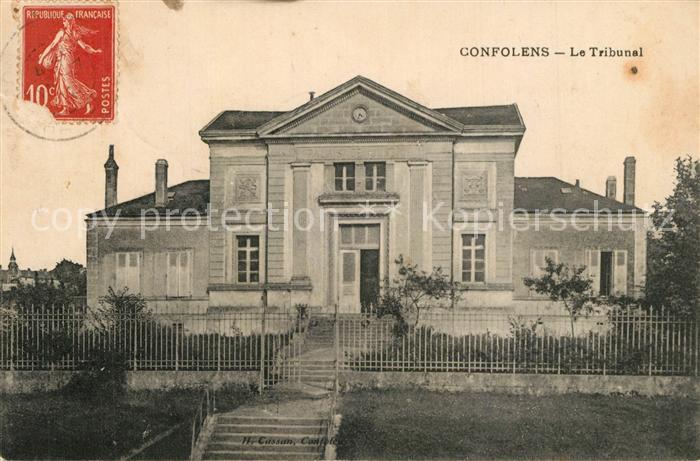 Confolens Le Tribunal