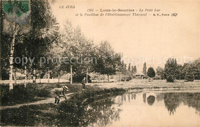 Lons-le-Saunier Jura Le Petit Lac et le Pavillon de l’Etabli