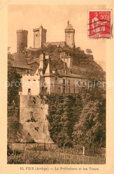 Foix La Prefecture et les Tours