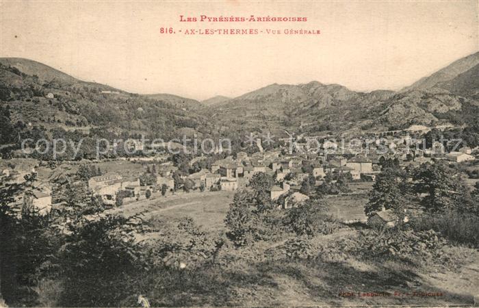 Ax-les-Thermes Vue generale