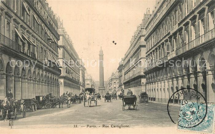 Paris Rue Castiglione