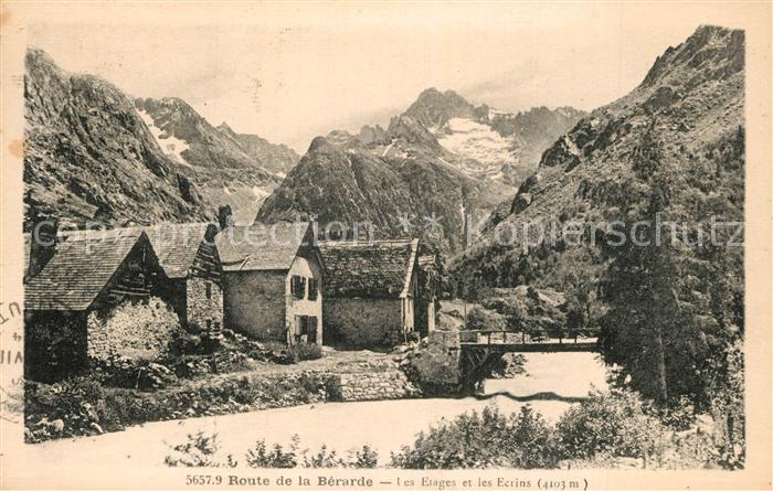 La Berarde Les Etages et les Ecrins