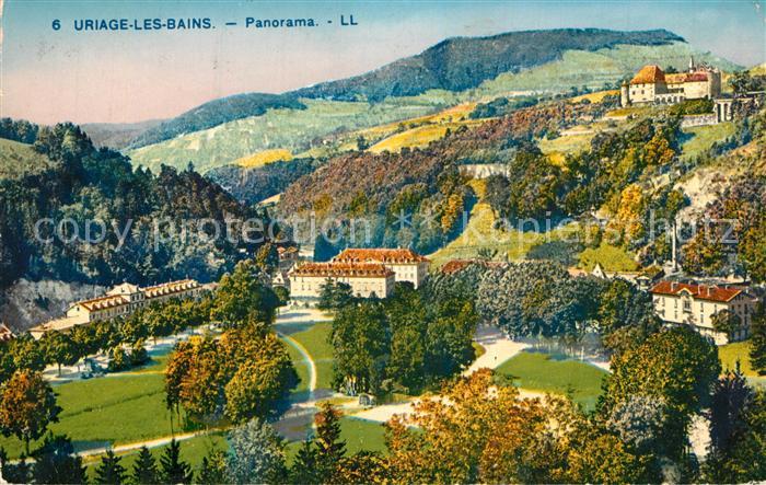 Uriage-les-Bains Isere Panorama