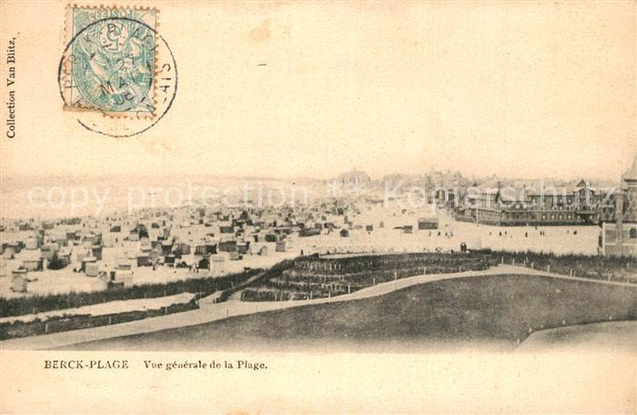 Berck-Plage Vue generale de la Plage