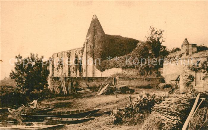 Maillezais Abbaye Rabelais y sejourna comme religieux