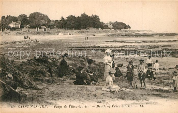 Saint-Nazaire Loire-Atlantique Plage de Villez Martin