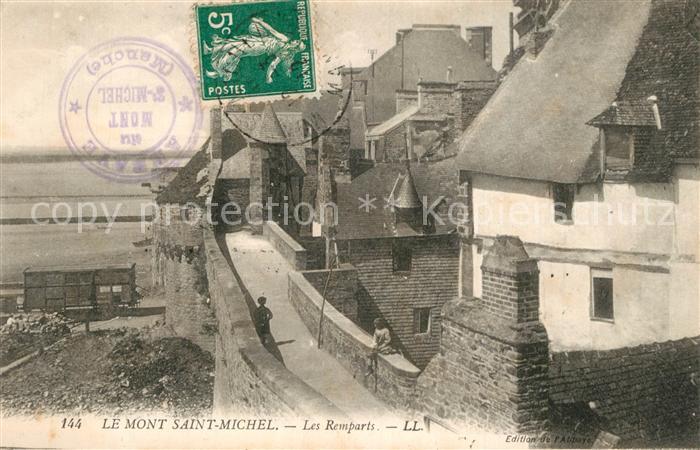 Le Mont-Saint-Michel Les Remparts