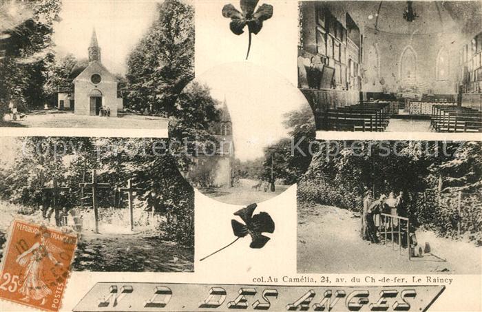 Vendee ND des Anges Interieur Col Au Camelia du Chemin de fer Le Raincy