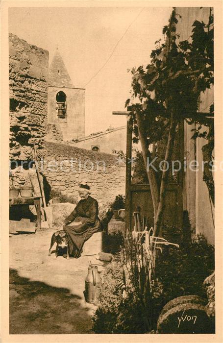Les Baux-de-Provence Un Coin du Vieux Village