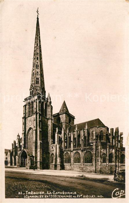 Treguier Cotes d Armor La Cathedrale
