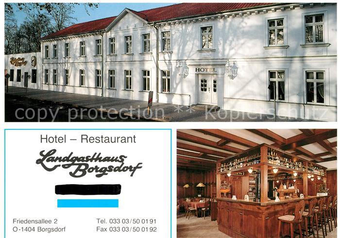 Borgsdorf Landgasthaus Borgsdorf Bar
