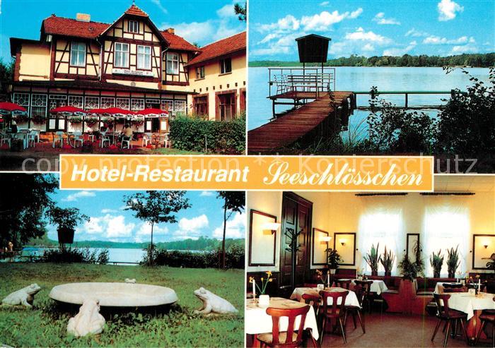 Gross Koeris Hotel Restaurant Seeschloesschen Seebruecke Park Gaststube