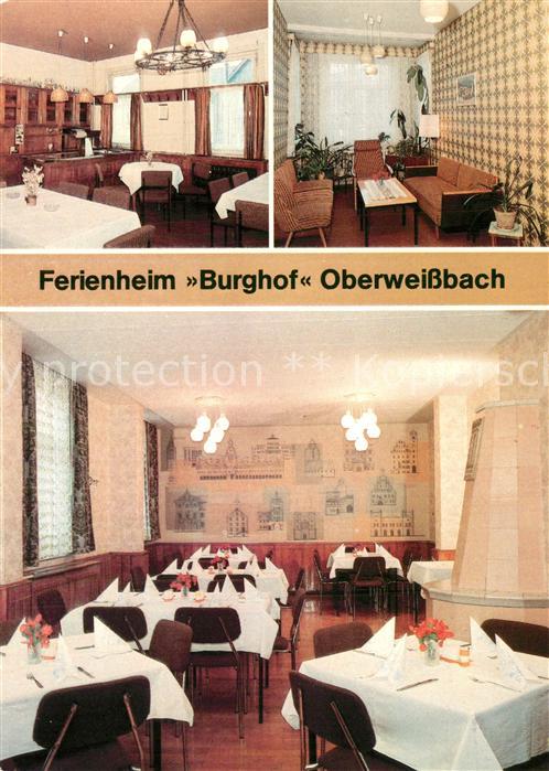 Oberweissbach Ferienheim Burghof Gastraeume
