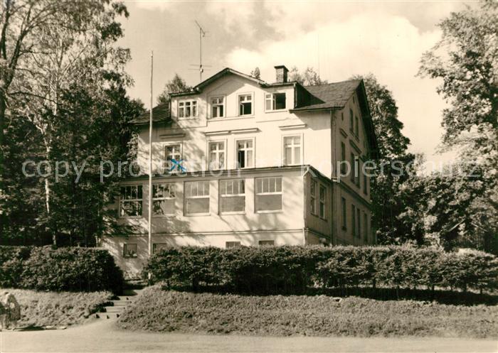 Muehlhausen Vogtland Betriebsferienheim VEB Ernst Grube Werdau