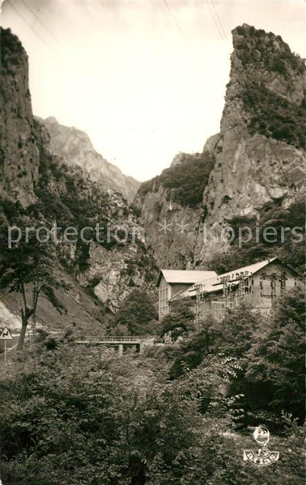 Saint Georges Aude Entrée des Grottes Haute Vallee de l'Aude Montagnes