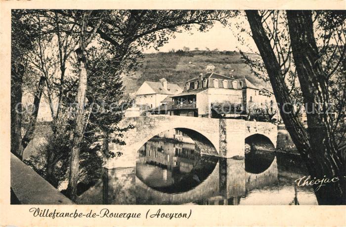 Villefranche-de-Rouergue Pont des Consuls XIVe siècle