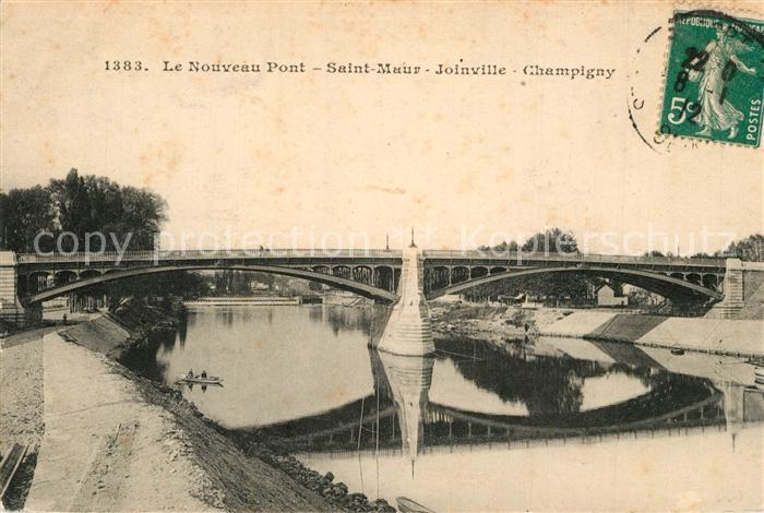 Saint-Maur-des-Fosses Nouveau pont sur la Marne Saint Maur Joinville Champigny