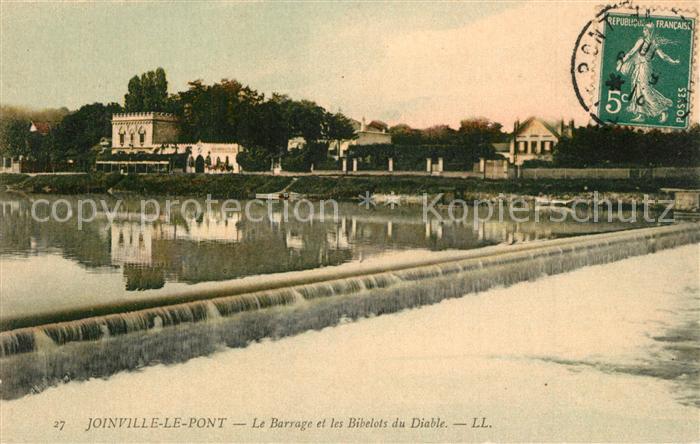 Joinville-le-Pont Le Barrage et les Bibelots du Diable