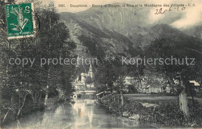 Bourg-d Oisans La Rive et la Montagne des Villards