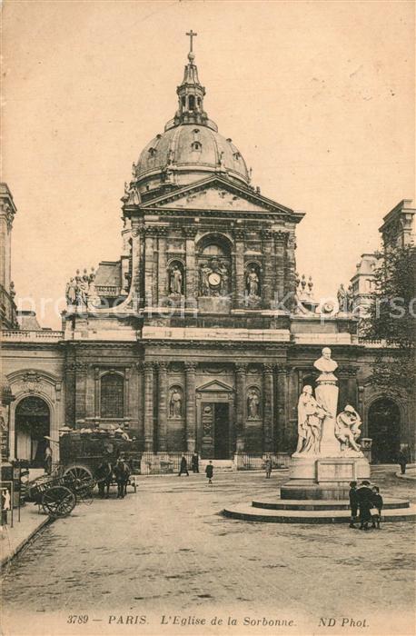 Paris Eglise de la Sorbonne Monument