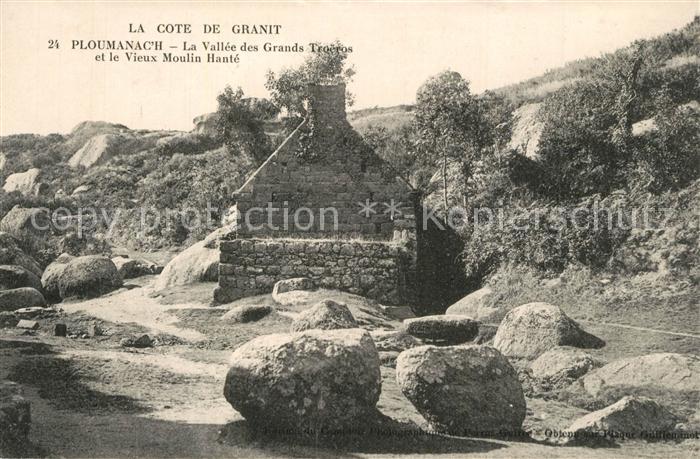 Ploumanac h Vallee des Grands Troeros vieux Moulin