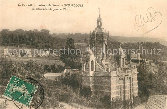 Bonsecours 76 Monument de Jeanne d_Arc