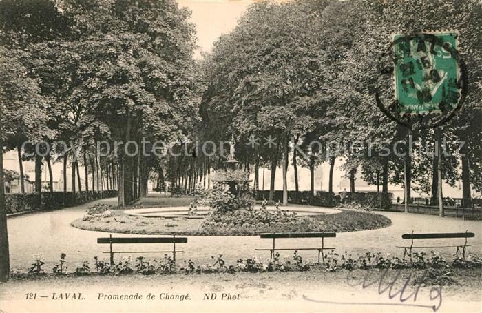 Laval Mayenne Promenade de Changé Fontaine
