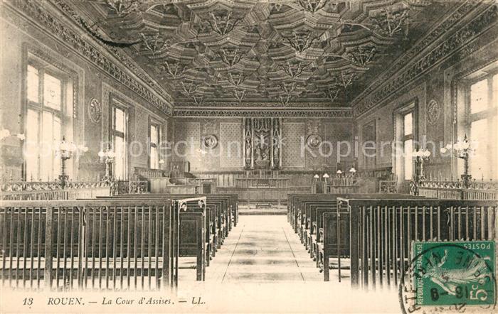 Rouen La Cour d Assises