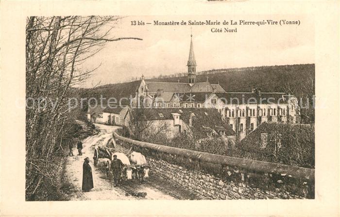 La Pierre-qui-Vire Monastère de Sainte Marie Kloster Ochsenkarren