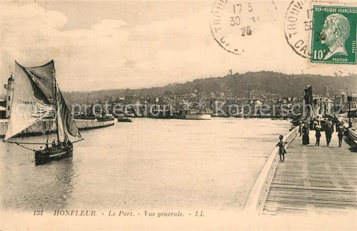 Honfleur Le Port Voilier