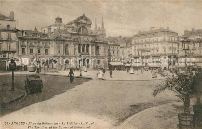 Angers Place du Ralliement Théâtre