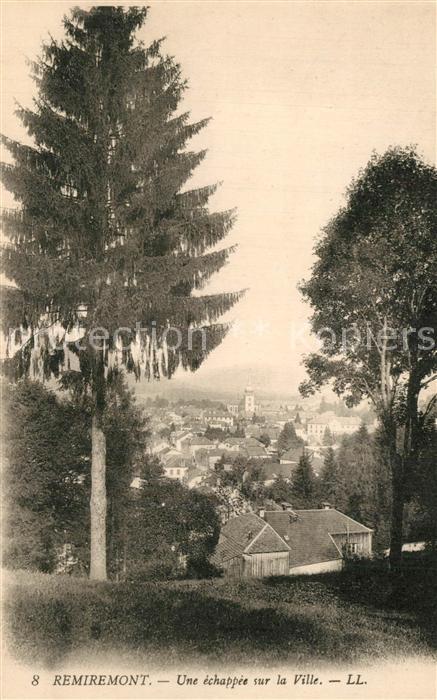 Remiremont Vosges Une échappée sur la ville