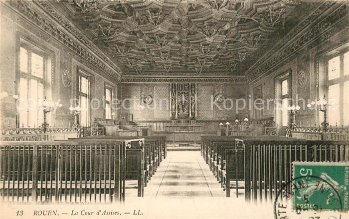 Rouen La Cour d_Assises Palais de Justice