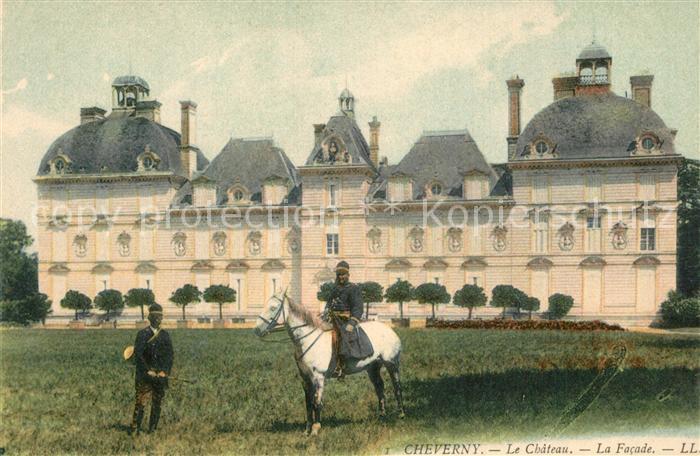Cheverny Chateau Facade Chevalier