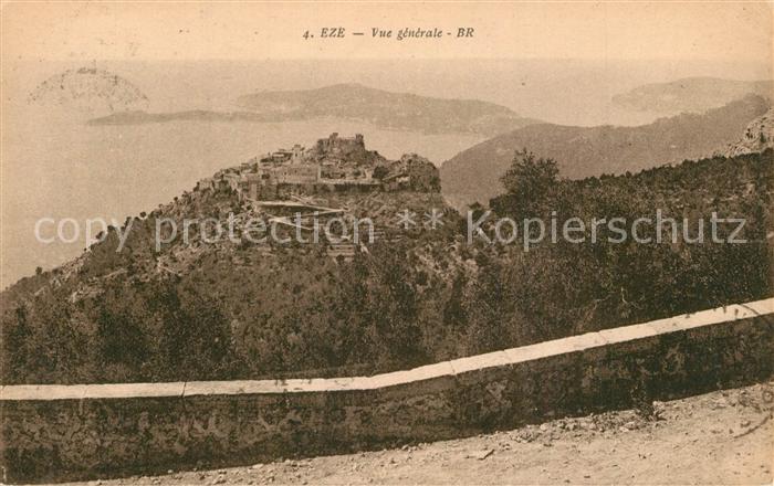 Eze 06 Vue Generale Côte d Azur