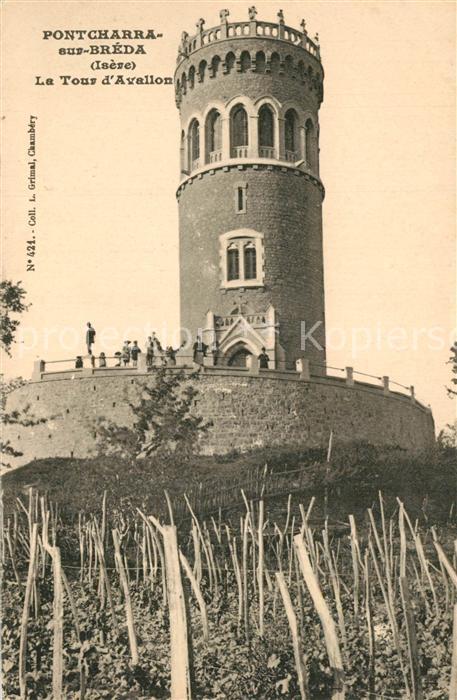 Pontcharra sur Breda Tour d Avallon