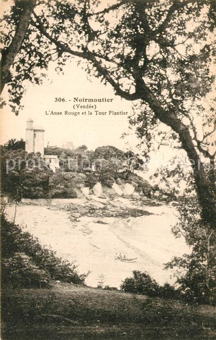 Noirmoutier-en-l Ile L'Anse Rouge et Tour Plantier